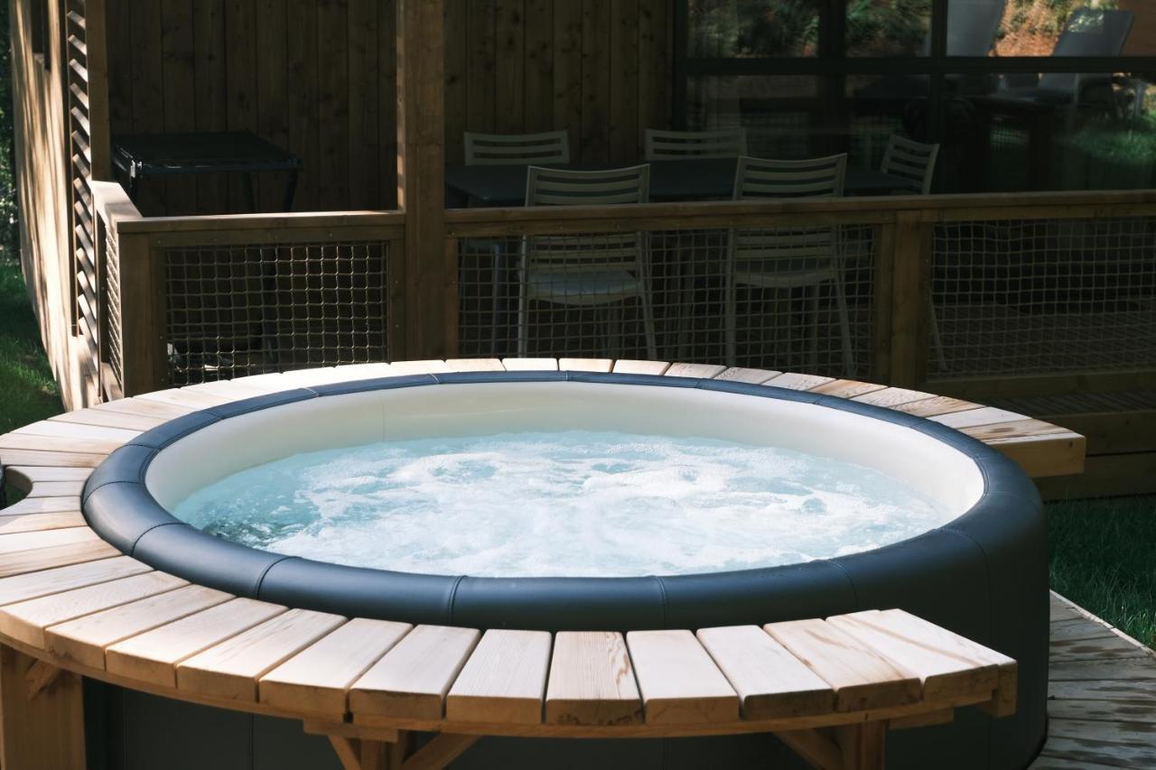 Lodge Avec Spa Privatif - Foret Et Lac Liginiac Buitenkant foto