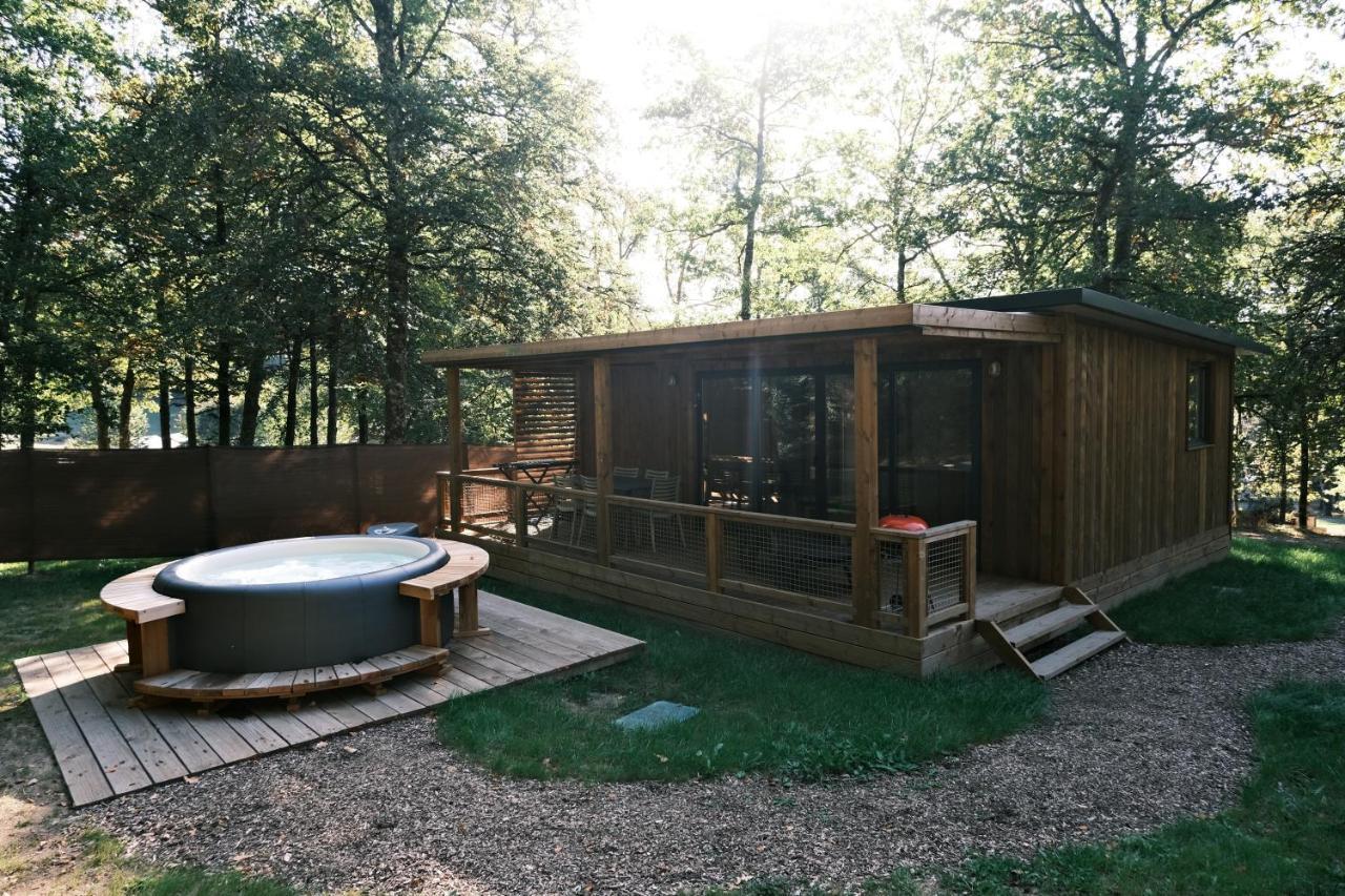 Lodge Avec Spa Privatif - Foret Et Lac Liginiac Buitenkant foto