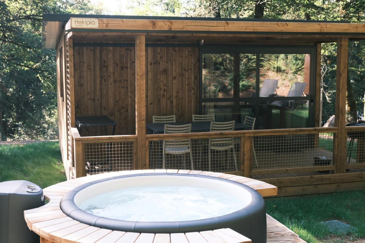 Lodge Avec Spa Privatif - Foret Et Lac Liginiac Buitenkant foto