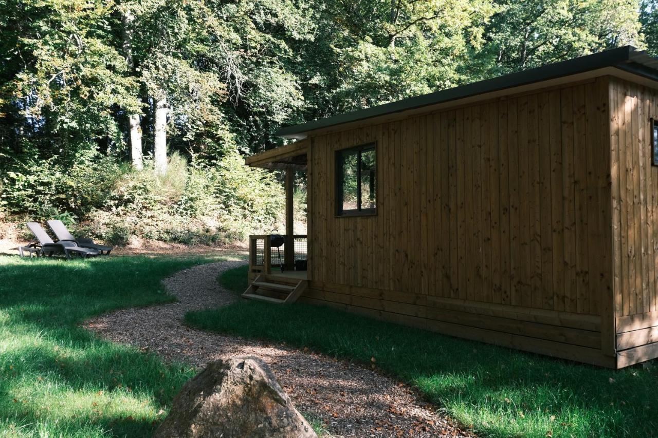 Lodge Avec Spa Privatif - Foret Et Lac Liginiac Buitenkant foto