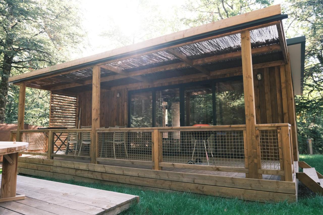 Lodge Avec Spa Privatif - Foret Et Lac Liginiac Buitenkant foto