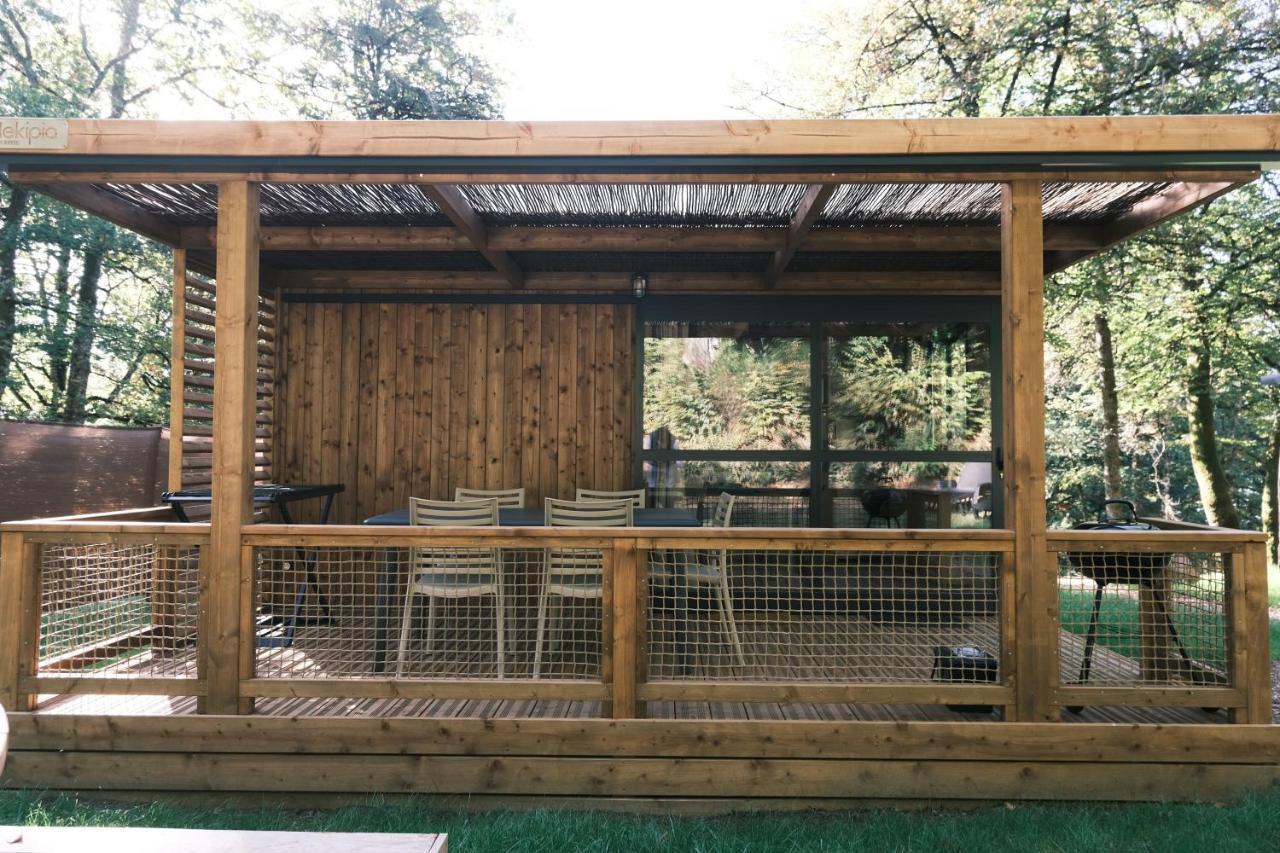 Lodge Avec Spa Privatif - Foret Et Lac Liginiac Buitenkant foto