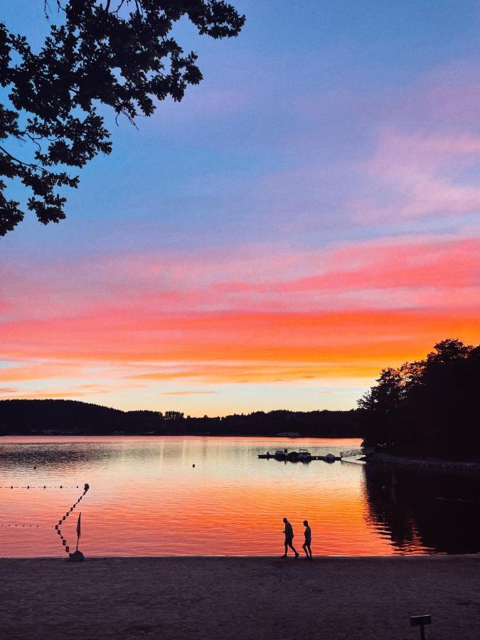 Lodge Avec Spa Privatif - Foret Et Lac Liginiac Buitenkant foto